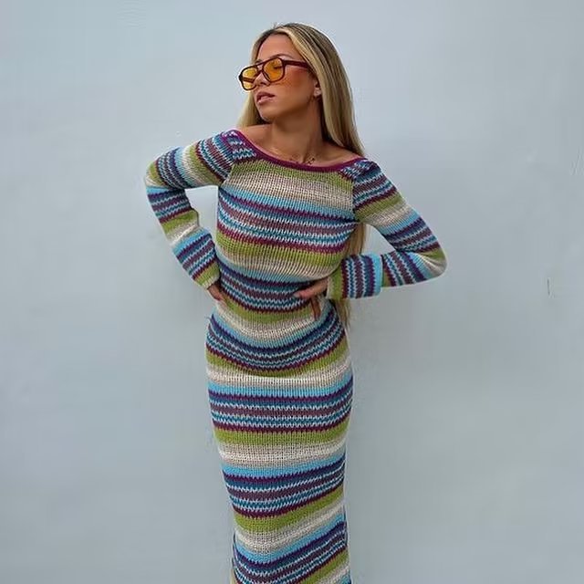 Knit Swim Summer Dress