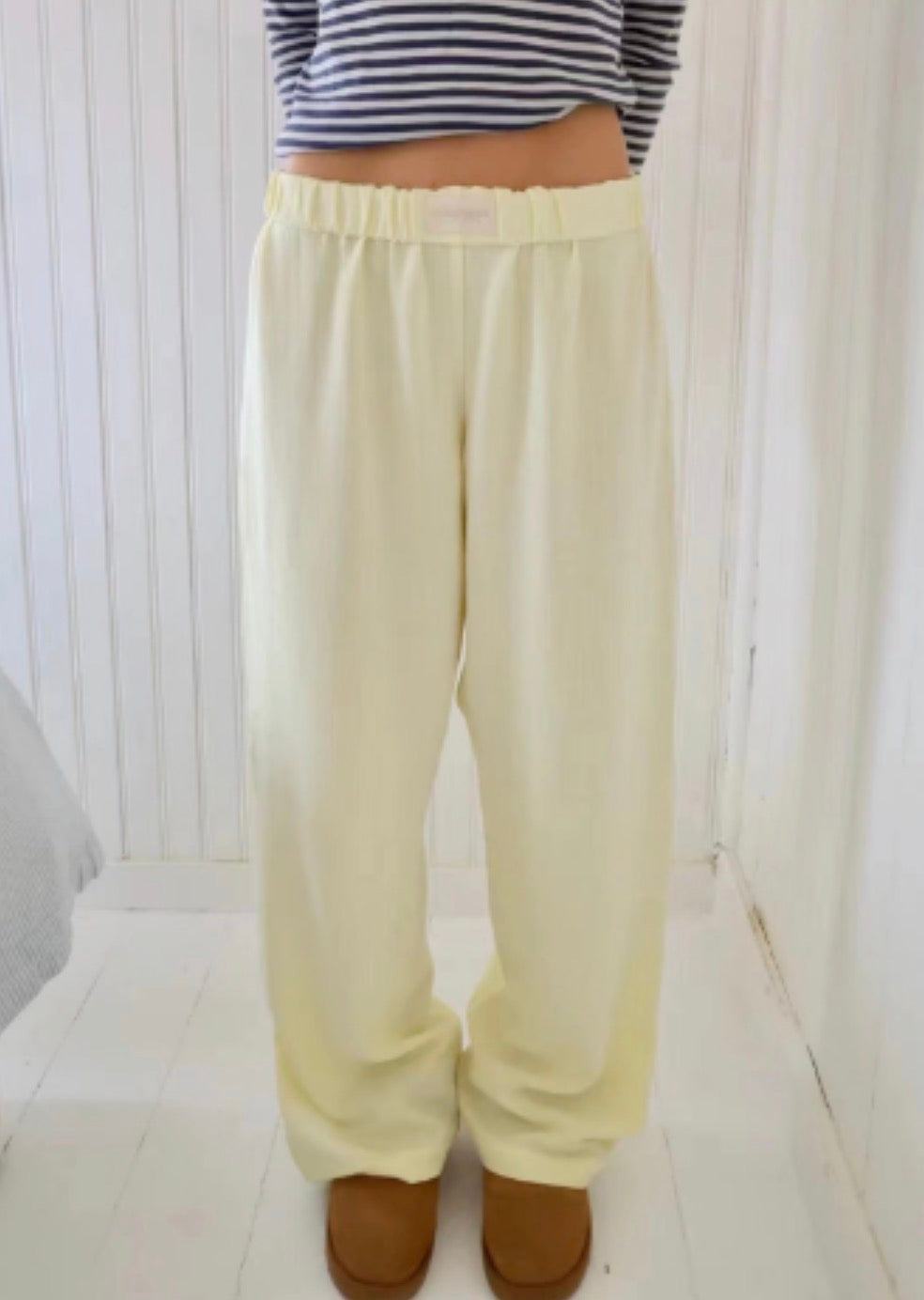 Striped Wide Leg Pants
