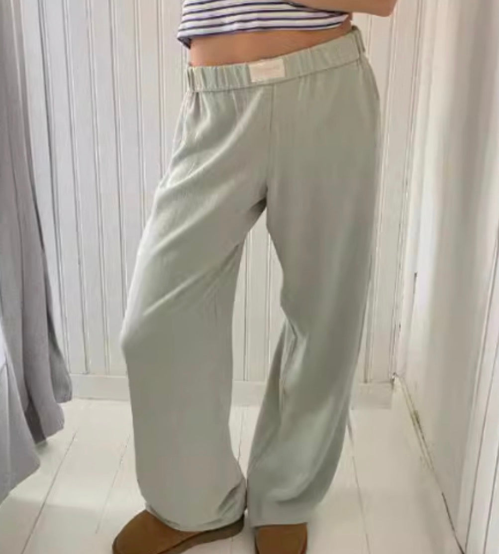 Striped Wide Leg Pants